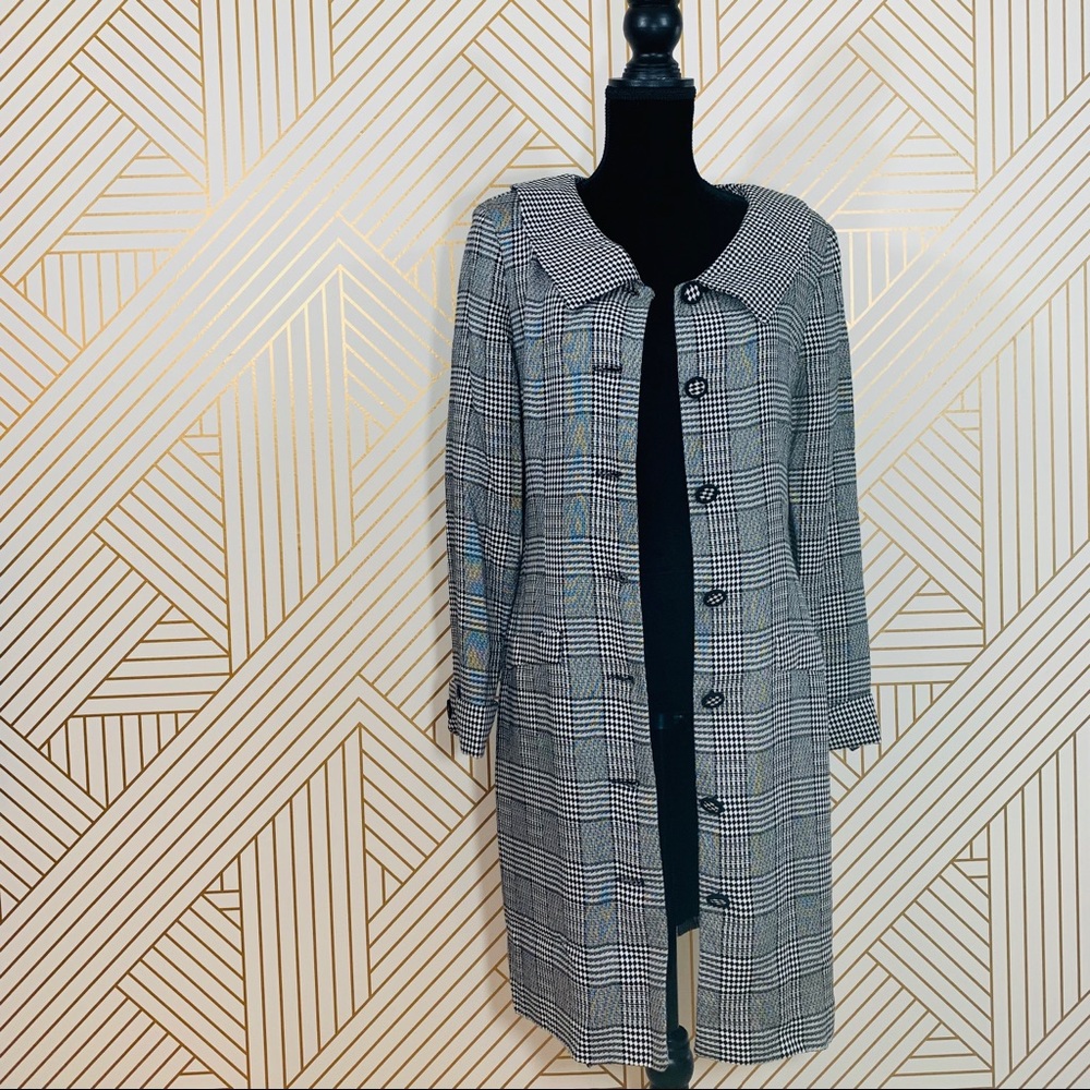 The Limited Black & White Formal Jacket